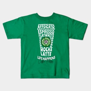 Macchiato Coffee Kids T-Shirt